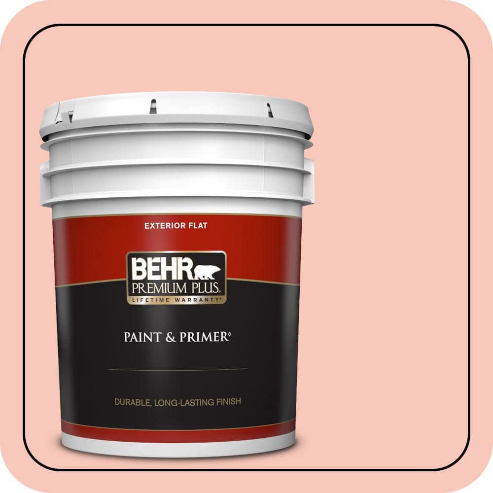 5 gal. #P180-2 Sherbet Fruit Flat Exterior Paint & Primer price history on PriceWatchPro