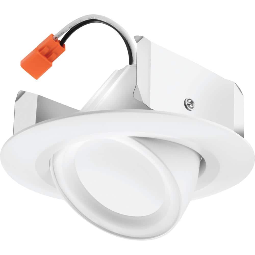 4-Inch White Dimmable LED Recessed Lighting Kit with Smart Control