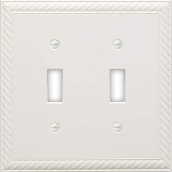 Hampton Bay Cassidy 2 Toggle White