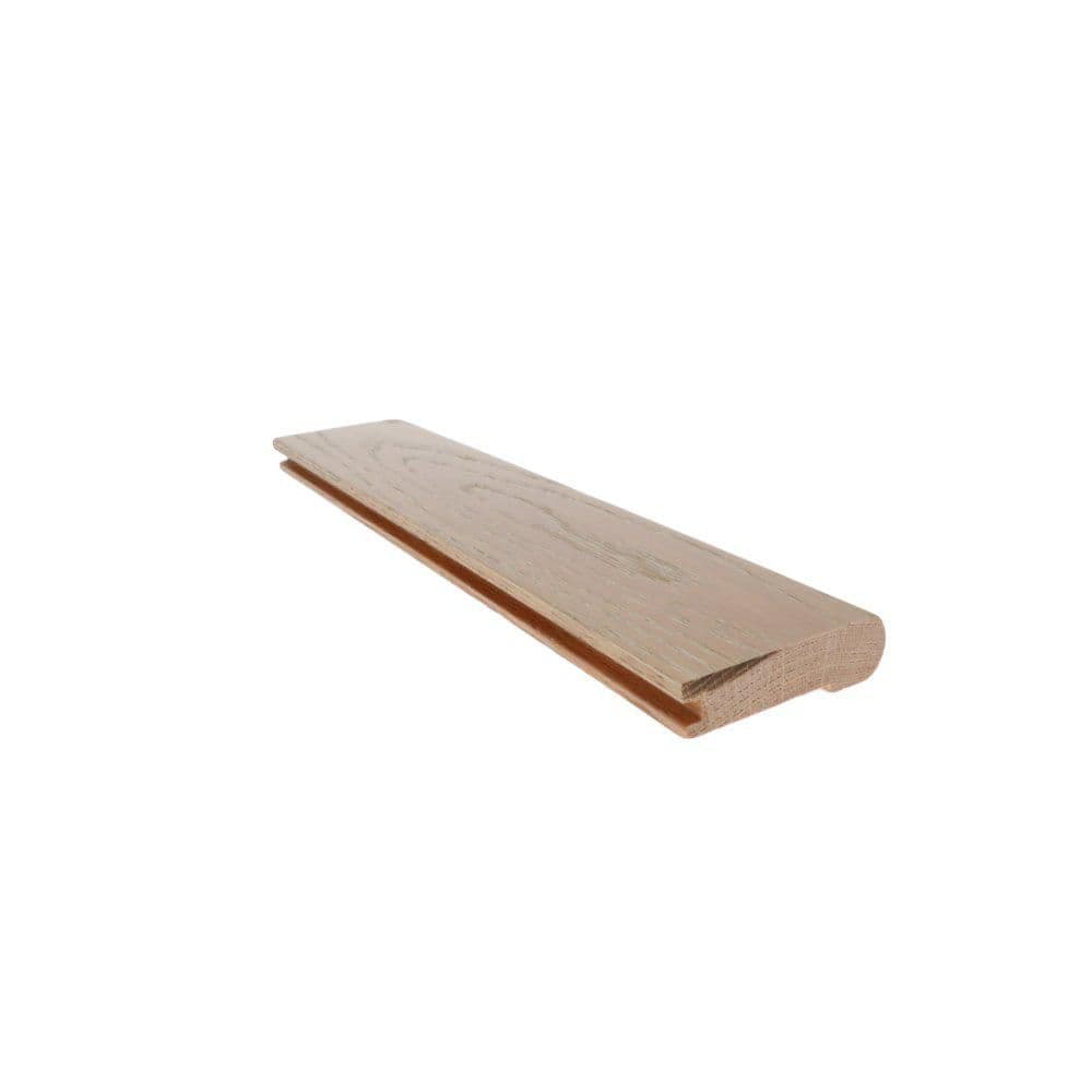 Stair Nose Oak Matte Bunbury 0.75 in. x 2.75 in. x 78 in. Water Resistant Solid Hardwood Trim price history on PriceWatchPro