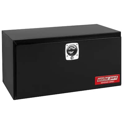 36 Matte Black Aluminum Underbody Truck Tool Box