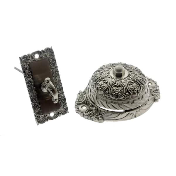 Antique Brass Simons 18054-005 Craftsman Premium Quality Solid Twist Bell with Key Plate idh by St 