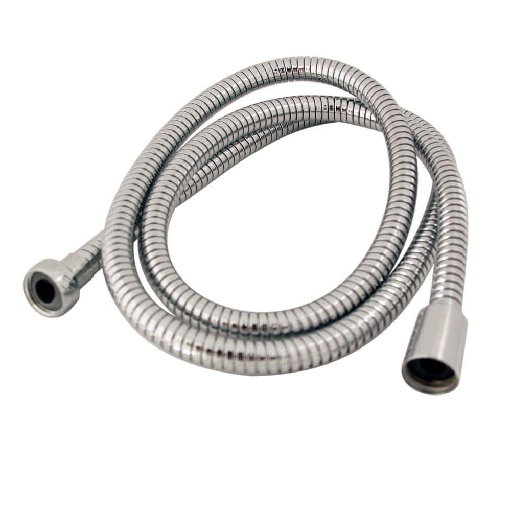 Metal Decorative Hose in Polished Chrome