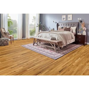 Laurel Butterscotch Oak 3/4 in. Thick x 2-1/4 in. Wide x Varying Length Solid Hardwood Flooring (20 sqft / case)