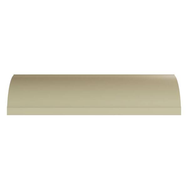 Ekena Millwork Faith 9.875 in. D x 14 in. W x 48 in. L Polyurethane Crown Moulding