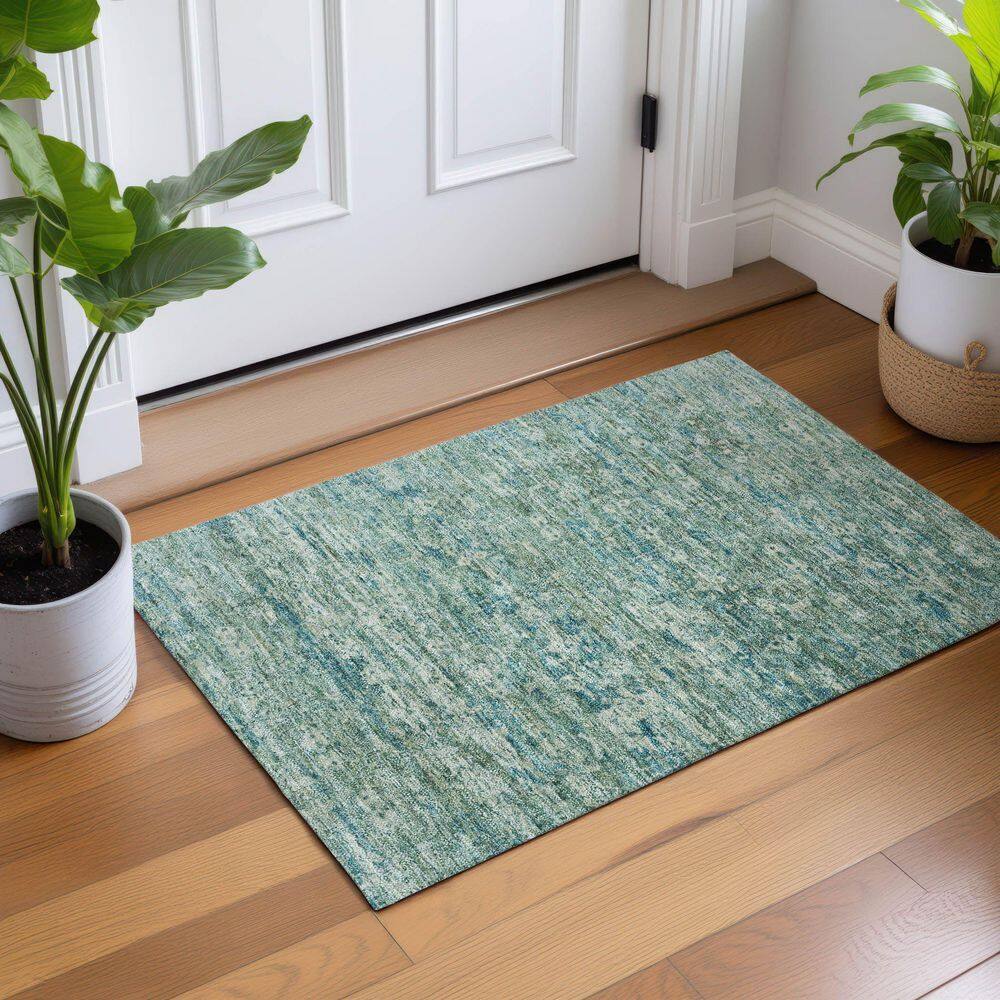 Addison Rugs Chantille Machine Washable Indoor/Outdoor Abstract ACN2324 ...