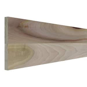 3/4 in. D x 7.25 in. W x 2 ft. L Unfinished Rustic Poplar Wood Board