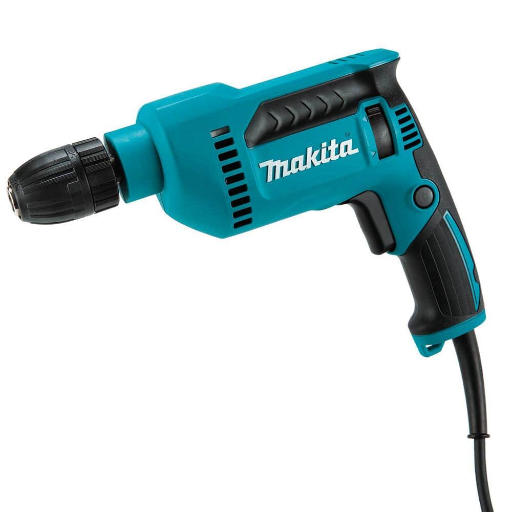 Makita 1/2 Drill with Keyless Chuck, Variable Speed, AMP