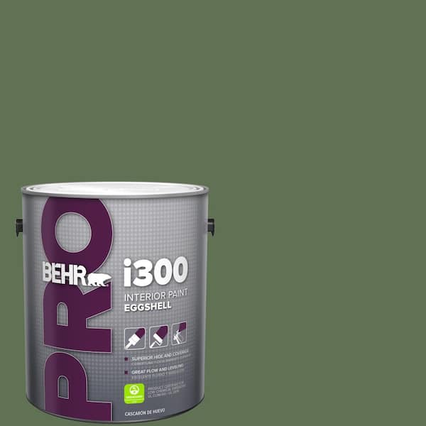 BEHR PRO 1 gal. #QE-39 Willow Leaf Eggshell Interior Paint