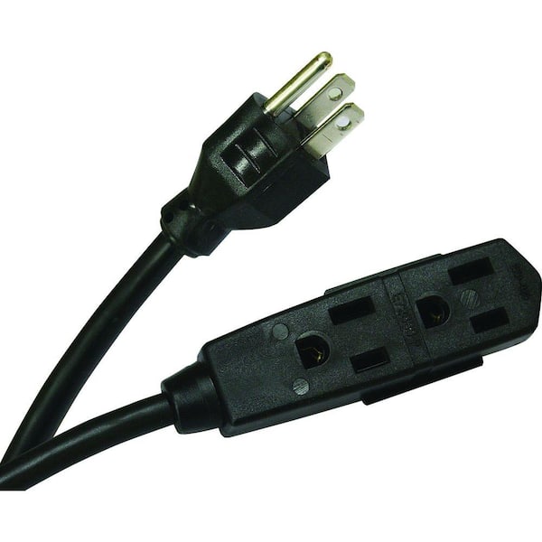 Husky 9 ft. 16/3 Extension Cord, Black HD#448-156 - The Home Depot