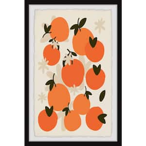 "Juicy Oranges" by Marmont Hill Framed Food Art Print 45 in. x 30 in.