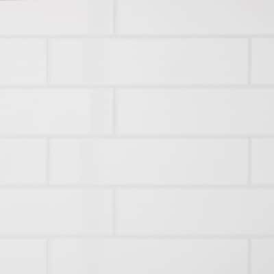 Restore 3 in. x 12 in. Ceramic Bright White Subway Tile (12 sq. ft. / Case)