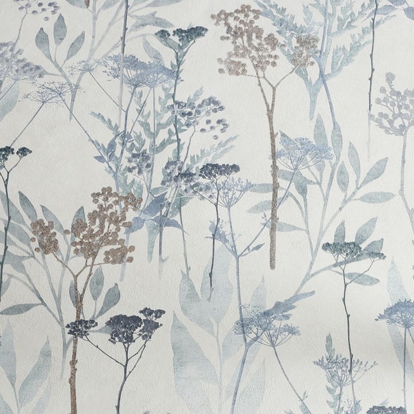 Solstice Pale Blue Wallpaper