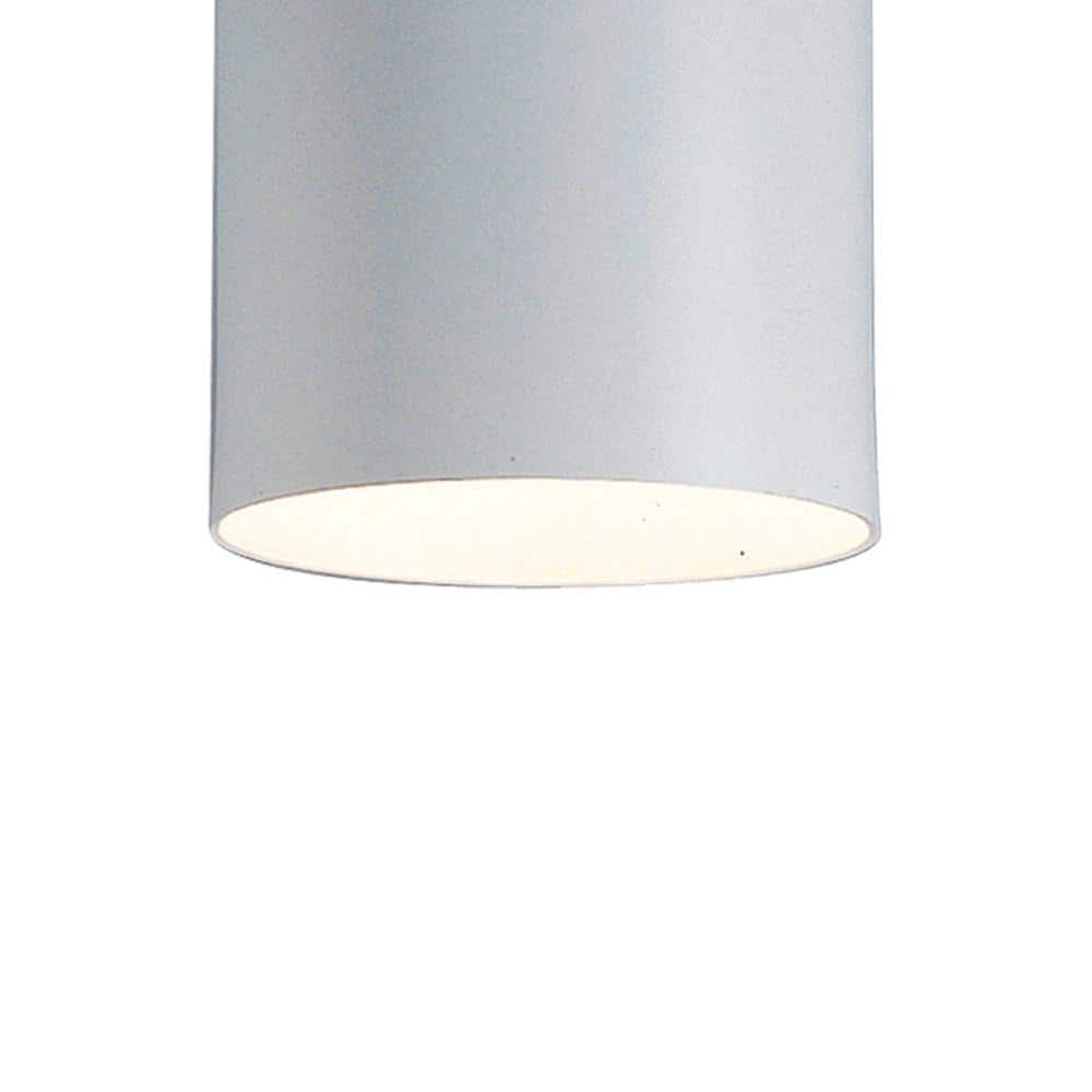 Aurora Minimalist White 8" Modern Flush Mount Ceiling Light