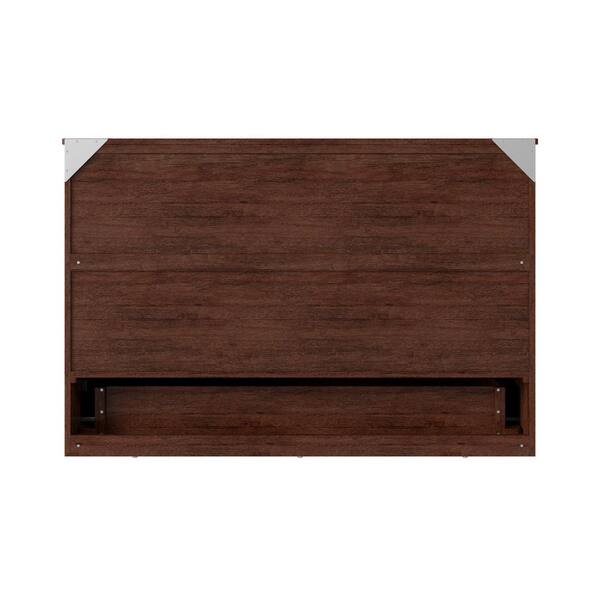 THE BEDFORD HOTEL BFH-26-SUN　BROWN Mendocino Queen Panel Storage Bed | Costco