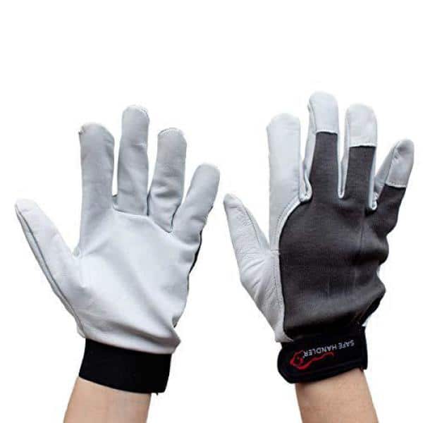 Work Gloves With Grip And Finger Protection