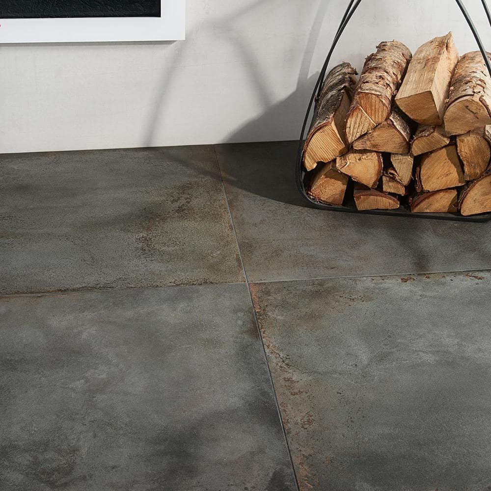 Angela Harris Graphite Matte Porcelain Large Format Tile