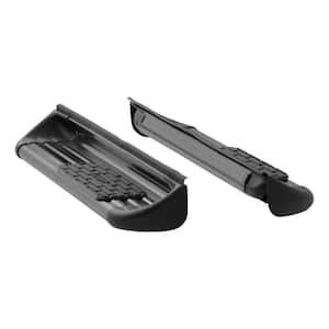 Black Stainless Truck Side Entry Steps, Select Chevrolet Silverado, GMC Sierra 1500, 2500, 3500 HD Regular Cab