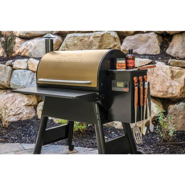 thumbnail image 2 of Traeger BAC564 Front Folding Shelf For PRO 780 & IRONWOOD 885 Grills - Extra Prep Space 2 of 14