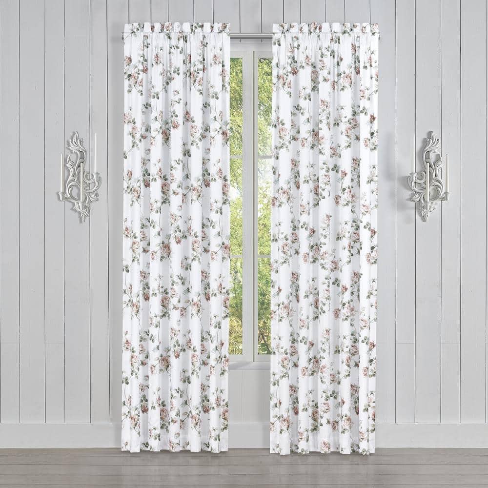 Rialto Sage Polyester 84 Window Panel Pair