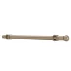 1 in. H x 1 in. W x 14 in. D Satin Nickel Pull-Out Designer Valet Rod