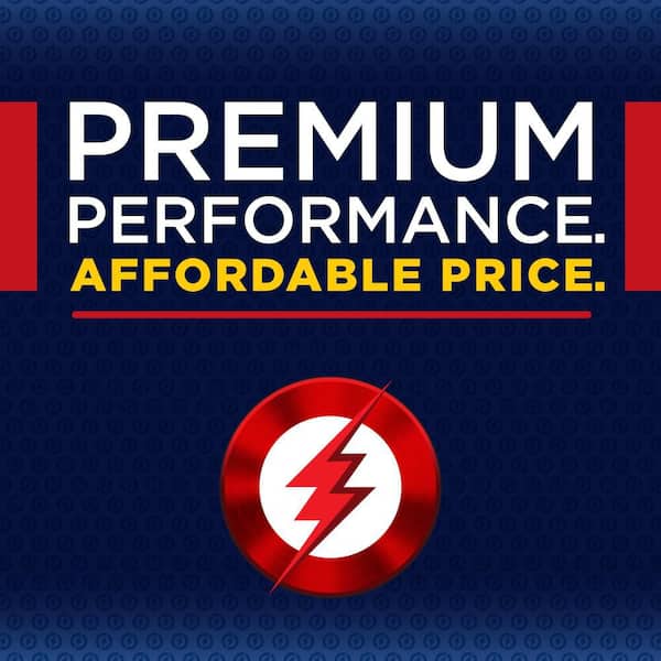 Fusion 9-Volt Batteries, Alkaline 9-Volt Batteries (2-Pack)