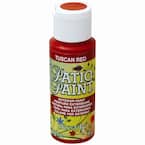 2 oz. Patio Tuscan Red Acrylic Paint