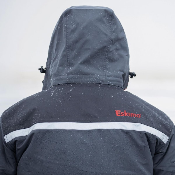 Eskimo Roughneck Ice Fishing Jacket, Men's, Forged Iron, Medium