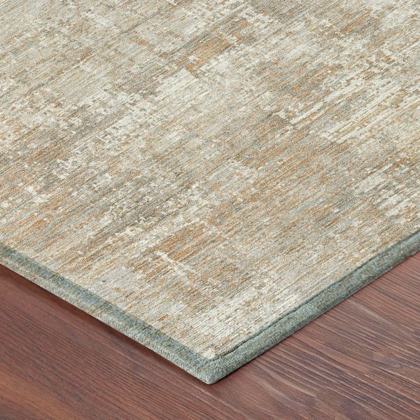 Chantille Machine Washable Indoor/Outdoor Abstract ACN2693 Ivory 3 ft. x 4 ft. Area Rug