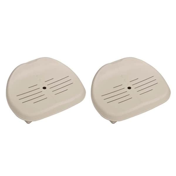 Removable Non Slip Seat for Inflatable PureSpa Hot Tub Pool (2-Pack)