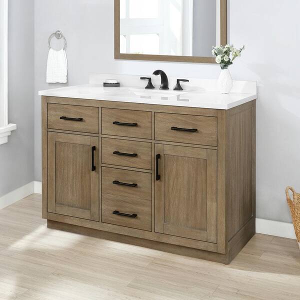 Ove Decors Bailey 48 In Bath Vanity, Driftwood Bathroom Vanity 48
