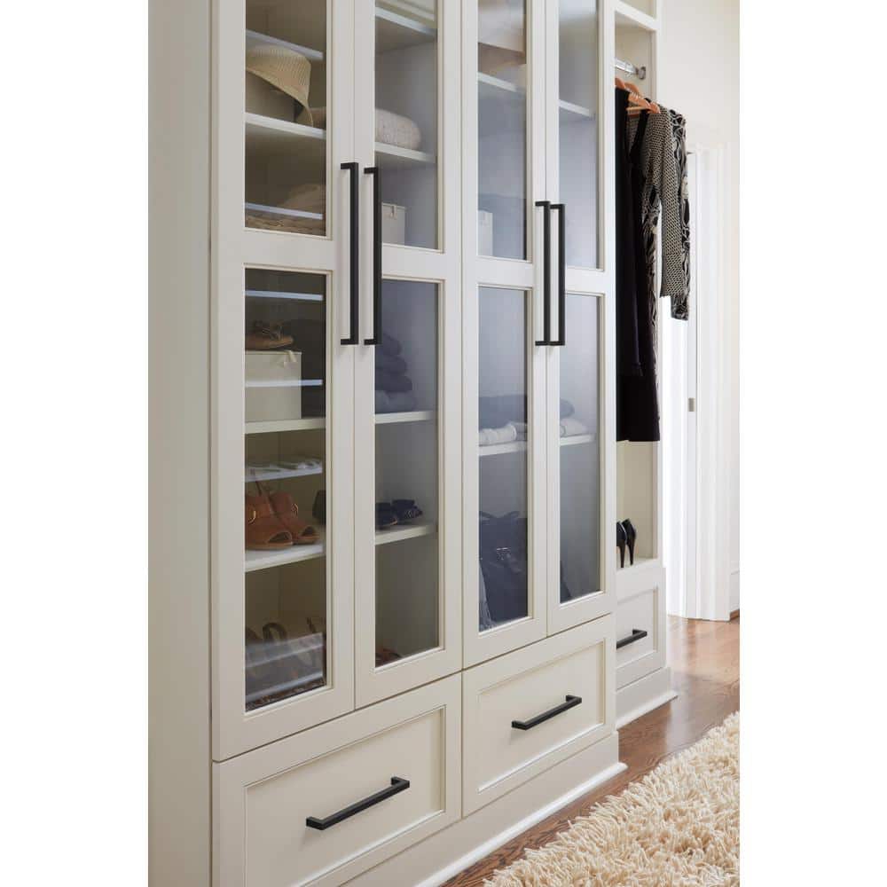 Monument 18-inch Matte Black Modern Appliance Pull