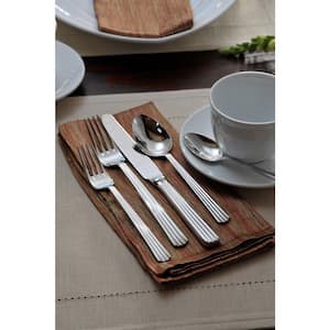 Viotti 18/10 Stainless Steel Teaspoons and European Size (Set of 12)