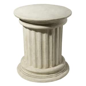 18 in. H Roman Corinthian Capital Architectural Stone Stool Plinth