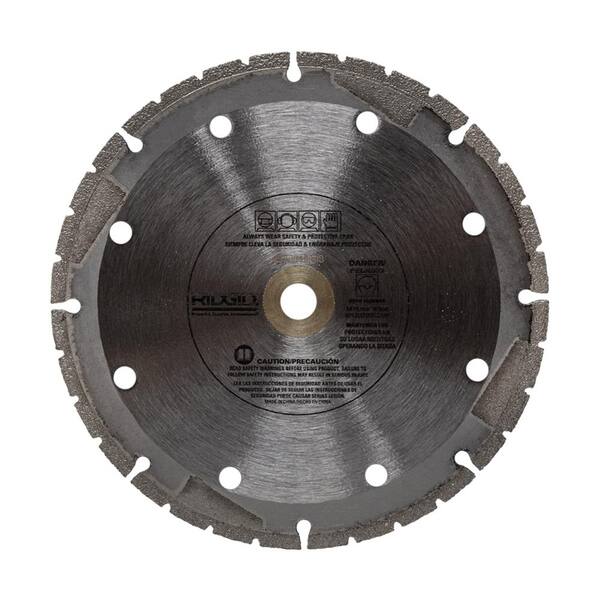 6" X .040 Advanta Diamond Lapidary Blade – Sintered Continuous Rim, 5/8-1/2 Bore
