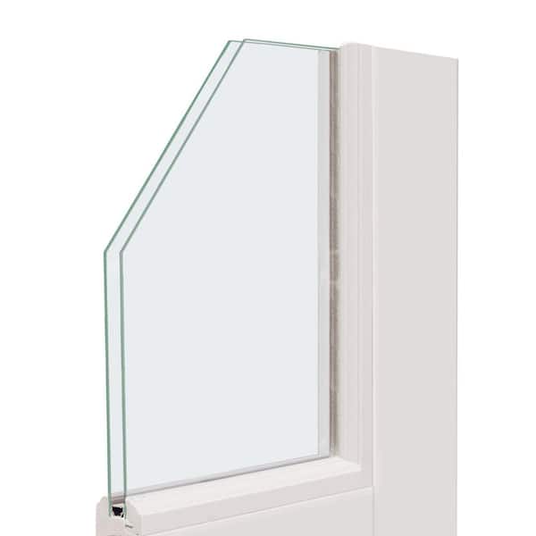 72 in. x 80 in. Left-Hand Low E White Finished Composite Shaker Gliding Double Prehung Patio Door with Nickel Handle 72 in. x 80 in. Left-Hand Low E White Finished Composite Shaker Gliding Double Prehung Patio Door with Nickel Handle