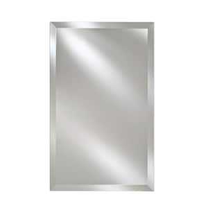 Radiance 24 in. W x 30 in. H Frameless Rectangular Beveled Edge Bathroom Vanity Mirror in Clear