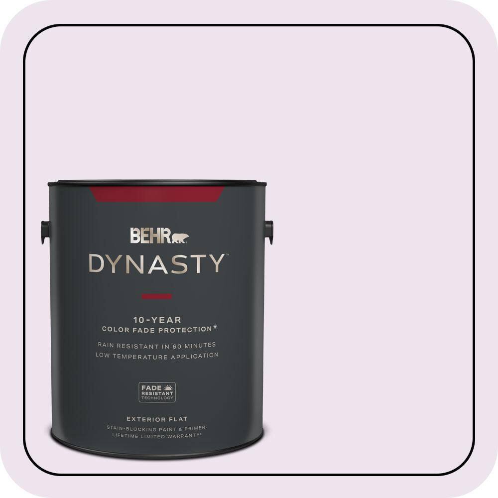 1 gal. #670A-1 Quartz Pink Flat Exterior Stain-Blocking Paint & Primer price history on PriceWatchPro