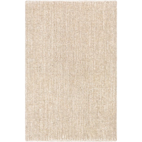 Livabliss Monica Light Gray/White 8 ft. x 10 ft. Indoor Area Rug