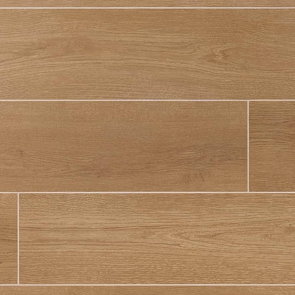 Copper Wood Look Matte Porcelain Large Format Tile