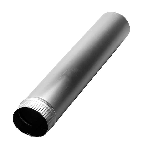 Deflect-o 2 ft. Aluminum Vent Pipe