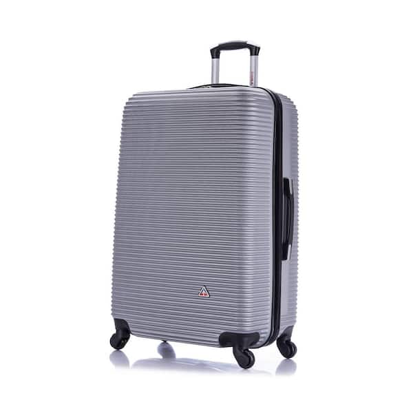 InUSA Royal lightweight hardside spinner 28 in. Silver
