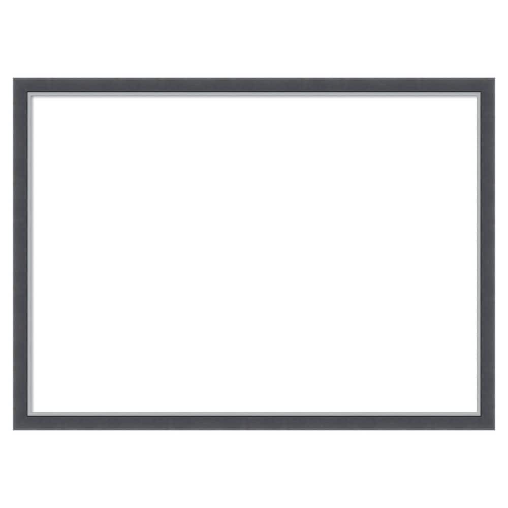 Eva Black Silver Thin 30 in. x 22 in. Polystyrene Framed Dry Erase Magnetic Memo Board price history on PriceWatchPro