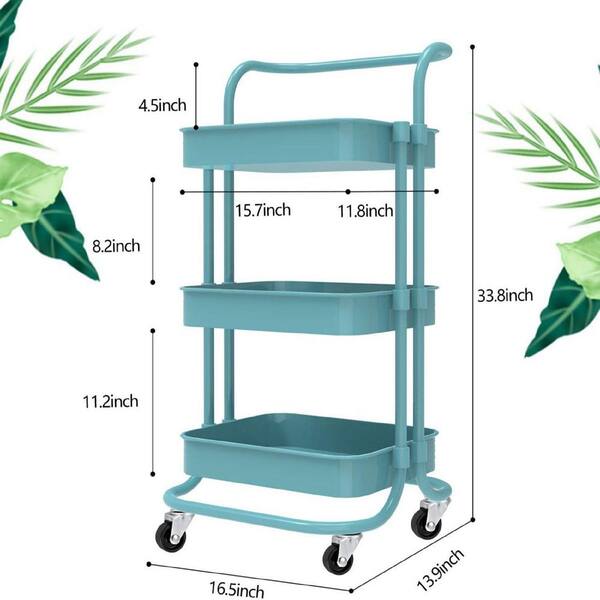 Slanted Wire Shelving Cart 18D x 36W x 74with 48 QSB103 Bins 