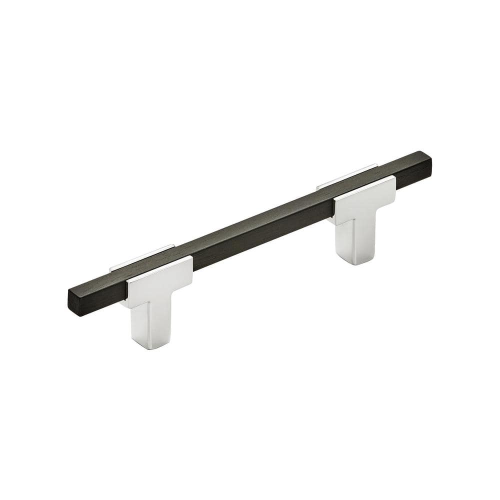 Amerock Bp77896 Urbanite 3-3/4 Center To Center Bar Cabinet Pull - Polished Chrome /