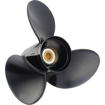 Amita 3 3-Blade Propeller For Johnson/Evinrude, 13 in. Pitch, 10.1 in. Dia.