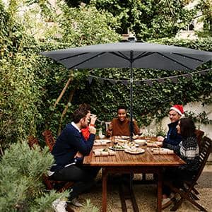 china oem patio umbrella bases HDPE Plastic Roma Umbrella Base for Garden Umbrellas