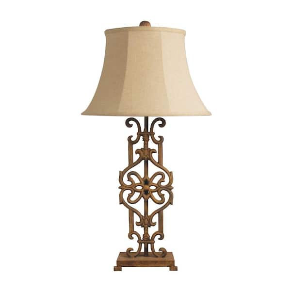 Titan Lighting 35 in. Iron Relic Table Lamp-DISCONTINUED