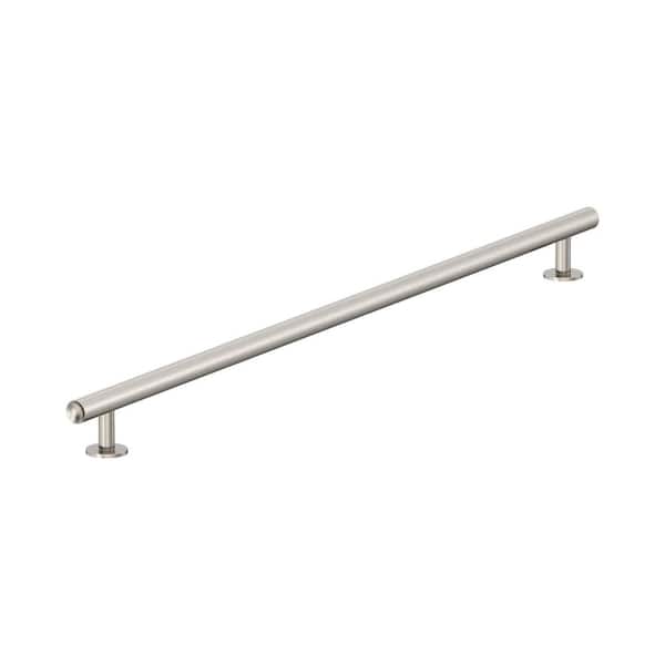 Amerock Radius 24 in. (610mm) Modern Satin Nickel Bar Appliance Pull