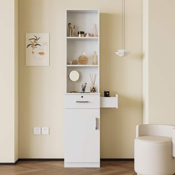 White gloss storage unit online
